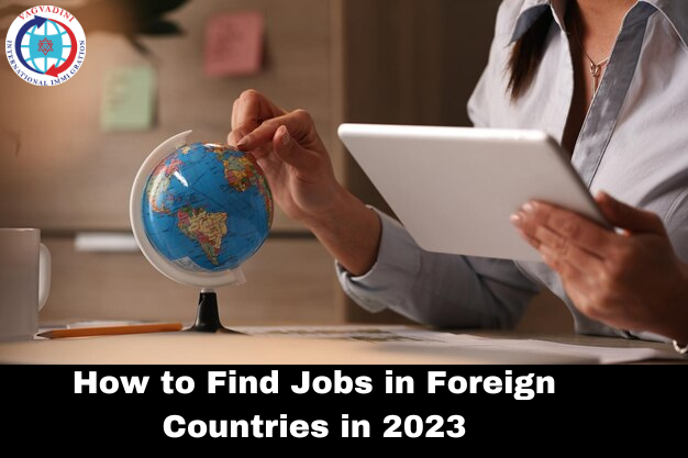 how to find jobs in foreign countries